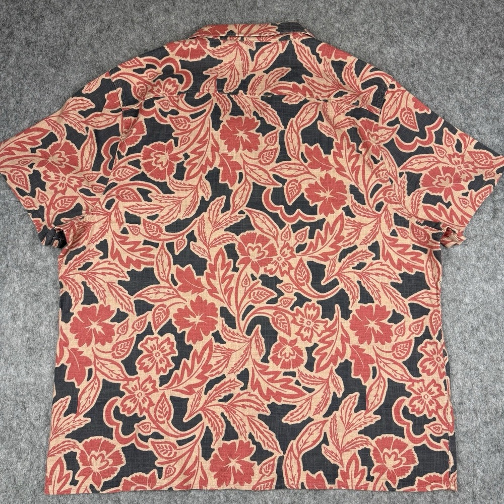 NWT Marine Layer Mens XXL Floral Stretch Selvage Resort Short Sleeve Shirt - Picture 12 of 13